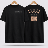Camiseta Oversized - Coroa - Jesus Is King