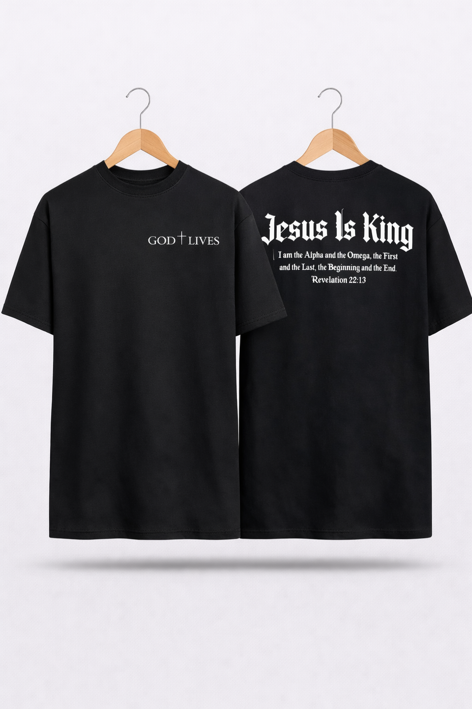 Camiseta Oversized - Jesus Is King