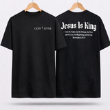 Camiseta Oversized - Jesus Is King