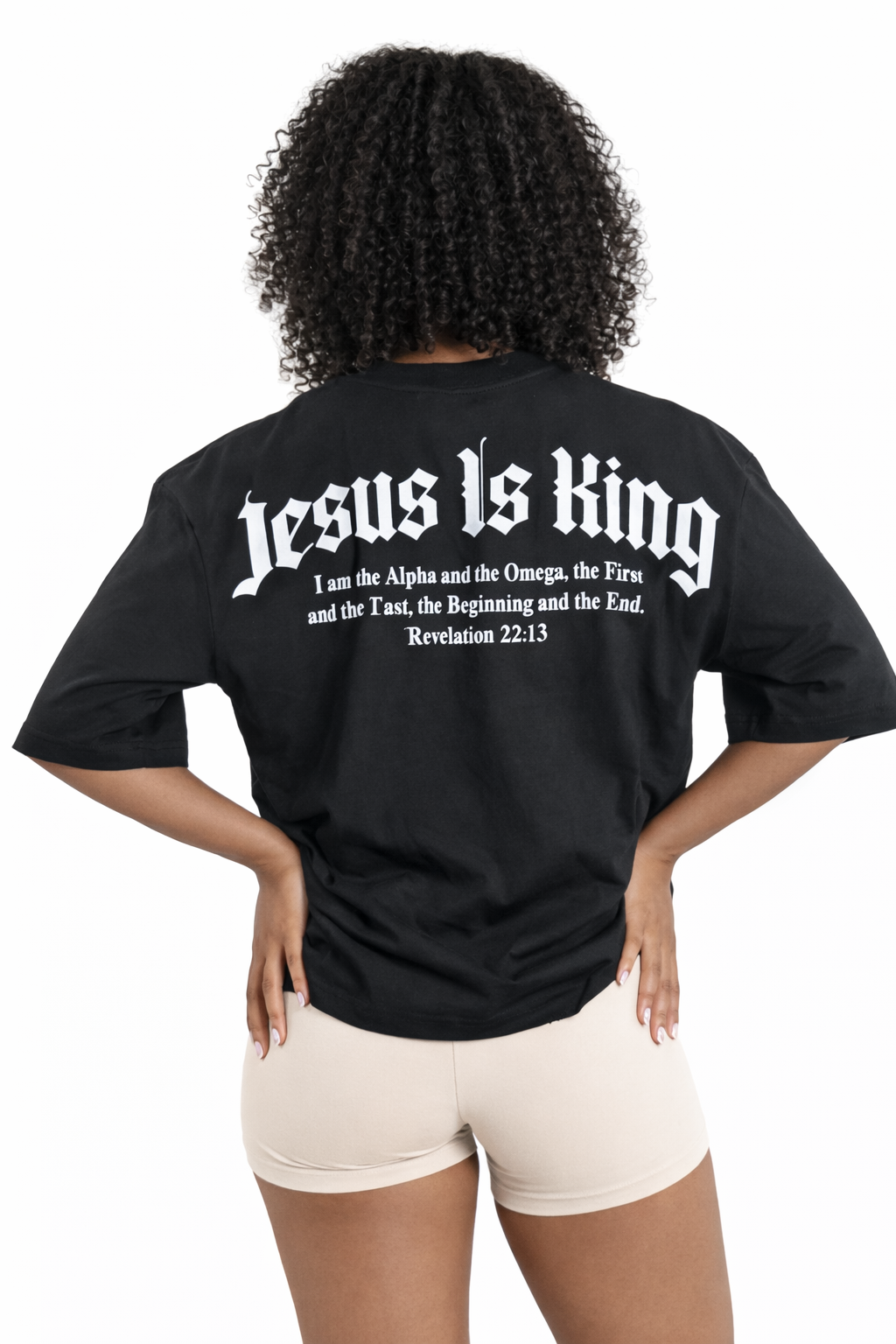 Camiseta Oversized - Jesus Is King
