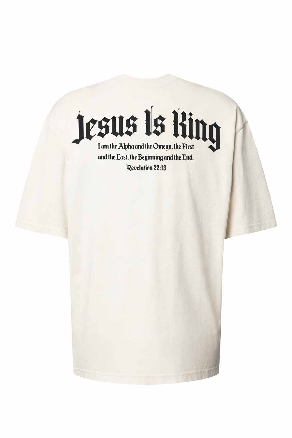 Camiseta Oversized - Jesus Is King