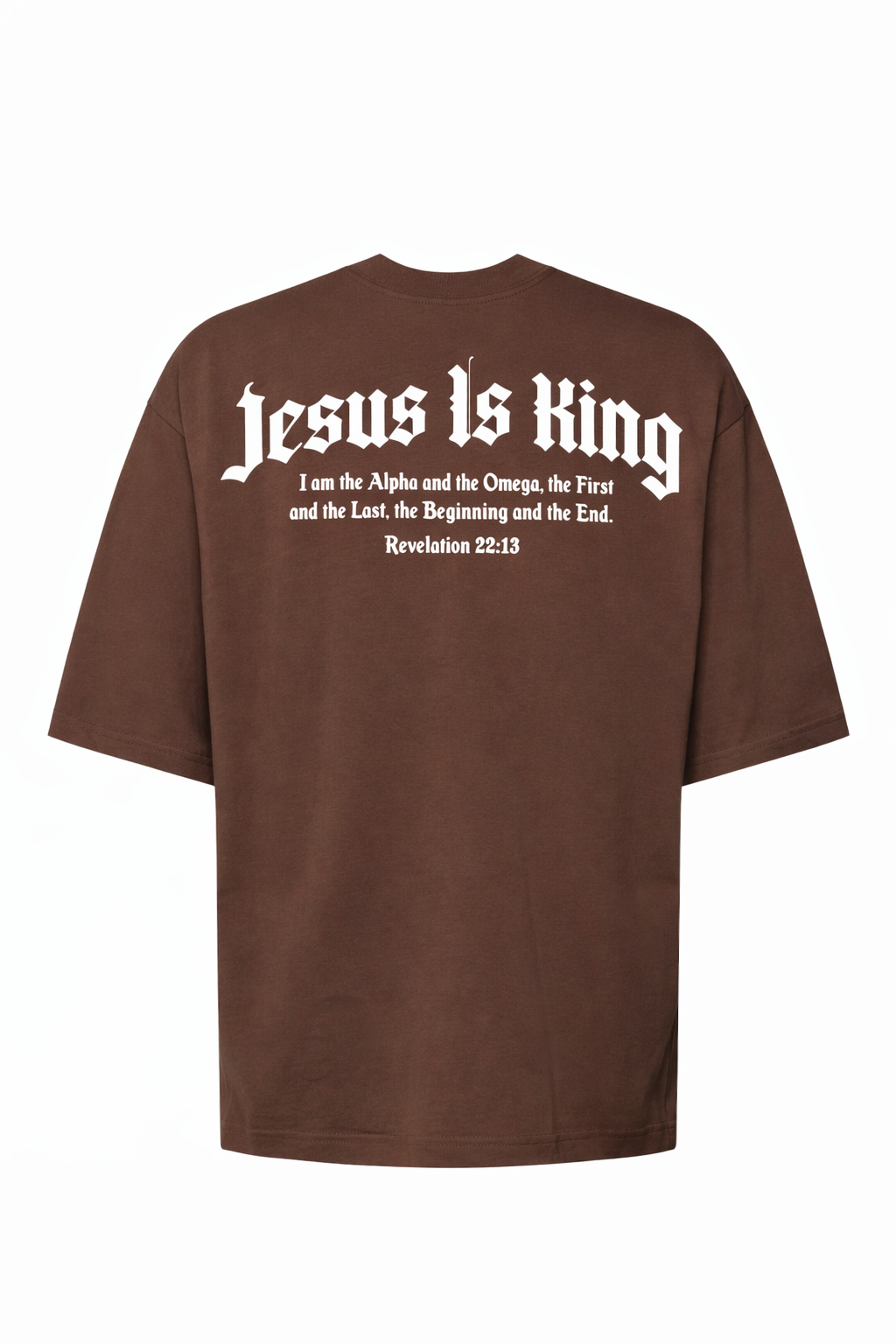 Camiseta Oversized - Jesus Is King