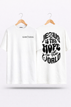 Camiseta Oversized - Jesus Is The Hope Of The World