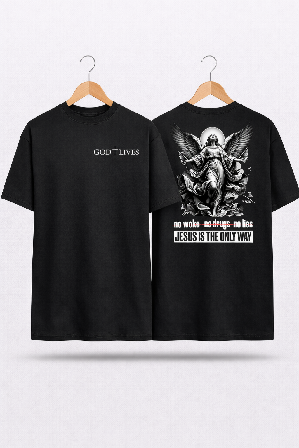 Camiseta Oversized - Jesus Is The Only Way