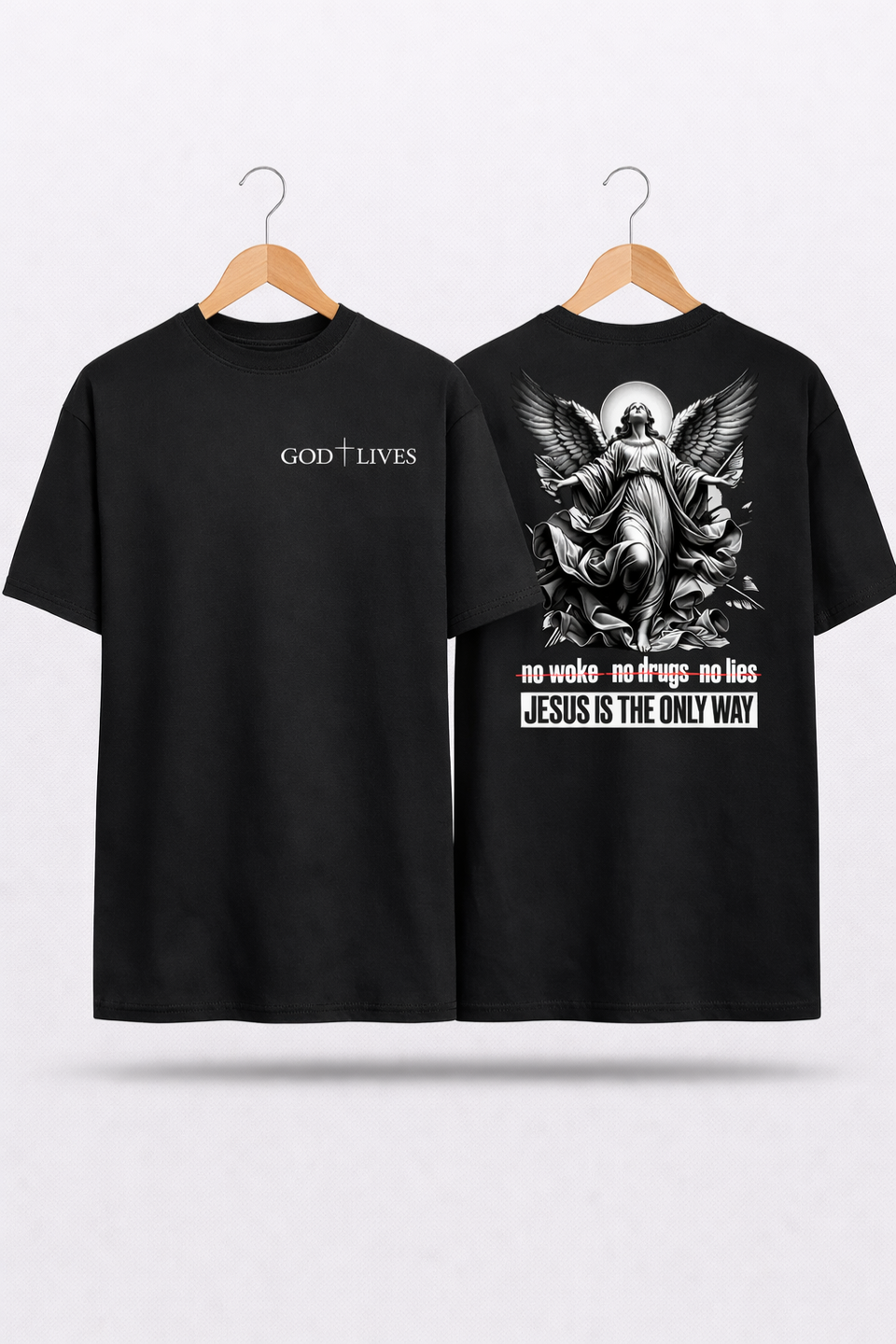 Camiseta Oversized - Jesus Is The Only Way