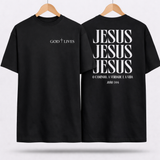 Camiseta Oversized - Jesus é a Verdade, o Caminho e a Vida