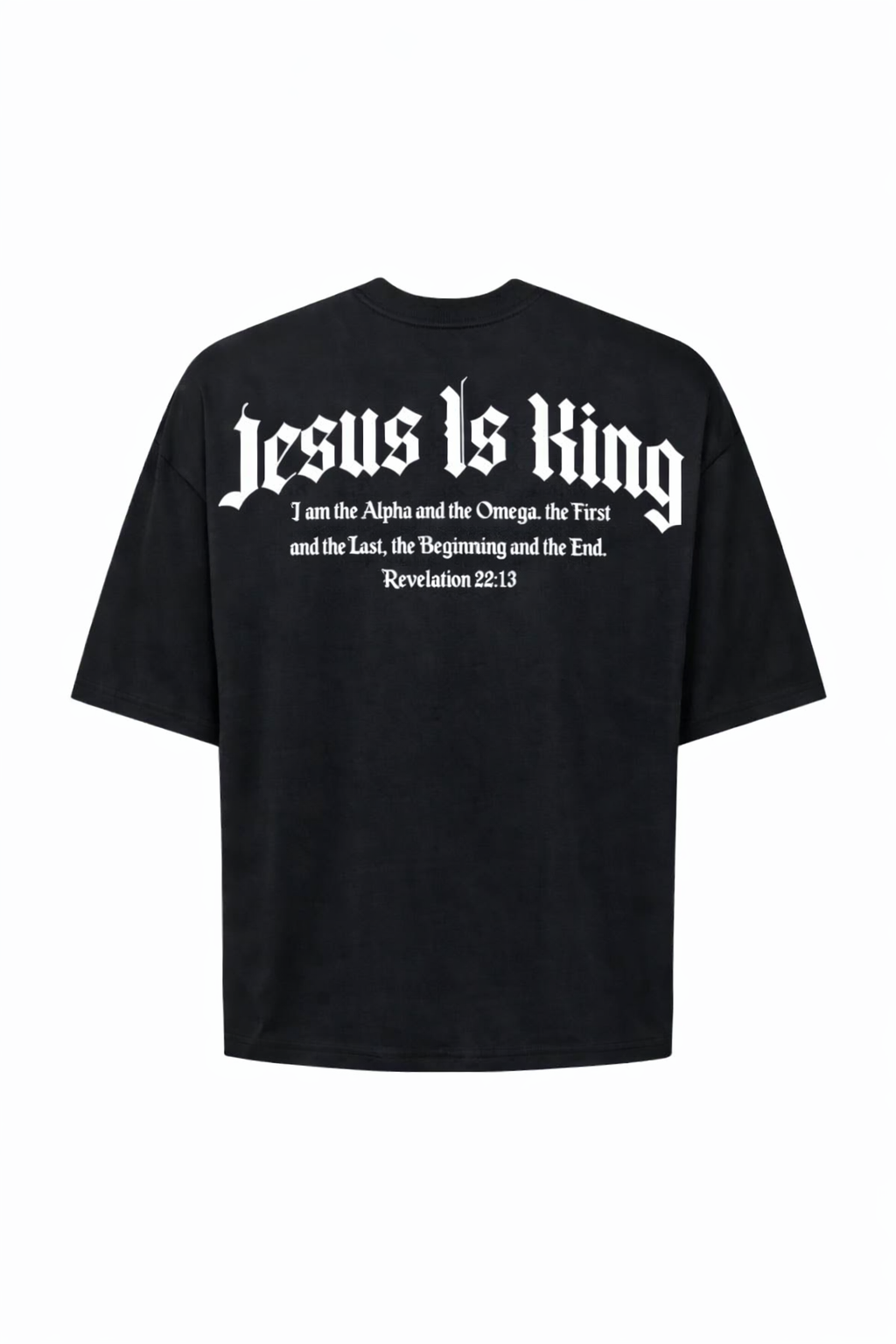 Camiseta Oversized - Jesus Is King