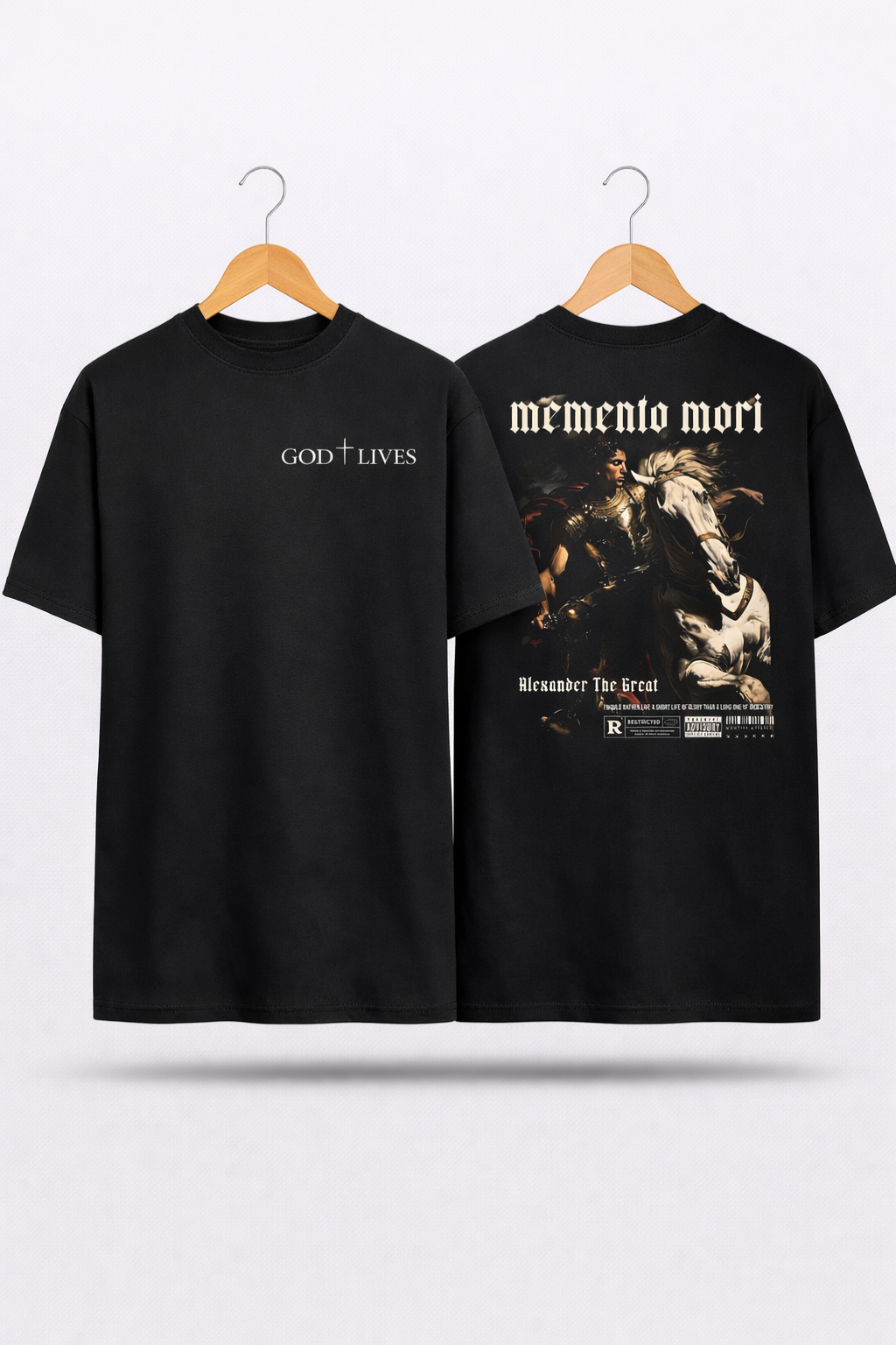 Camiseta Oversized - Memento Mori