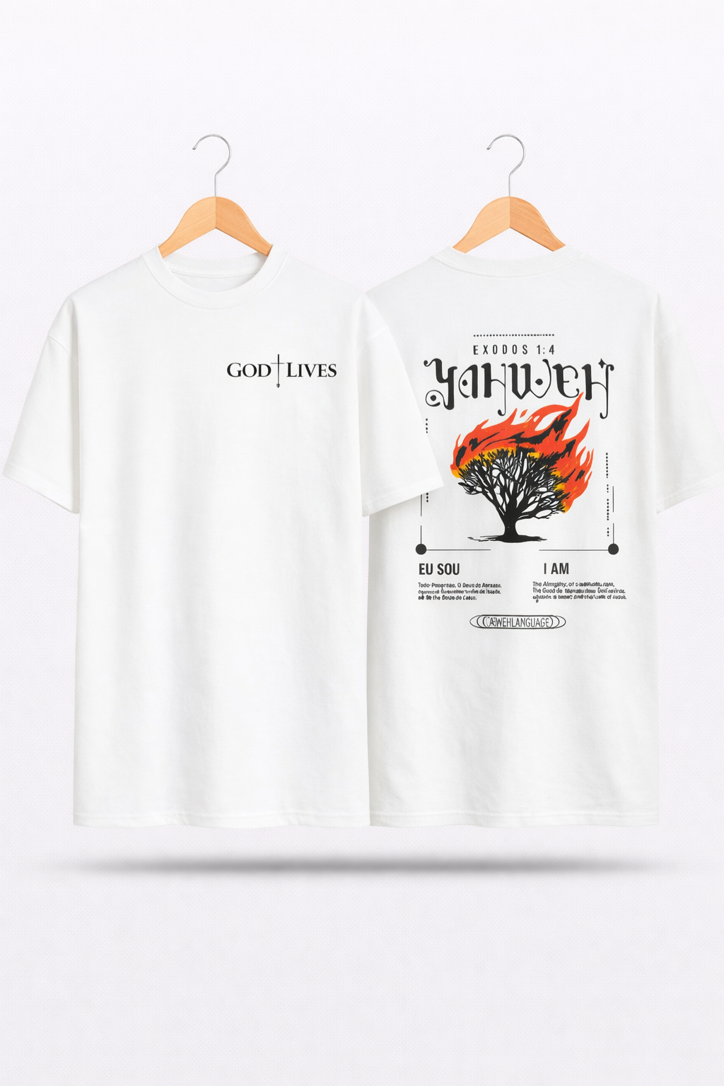 Camiseta Oversized - YAHWEH